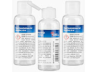 newgen medicals 3er-Set Hand-Desinfektions-Gels, Spender-Flasche, alkoholfrei, je 60ml; Medizinische Mundschutze Medizinische Mundschutze Medizinische Mundschutze 