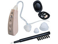 newgen medicals Digitaler HdO-Hörverstärker, 43 dB Verstärkung, 22-Stunden-Akku, USB; IdO-Hörverstärker IdO-Hörverstärker IdO-Hörverstärker IdO-Hörverstärker 